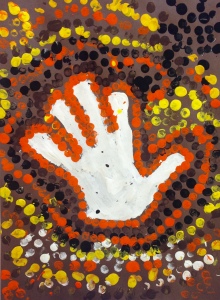 Aboriginal Dot Painting by Brody